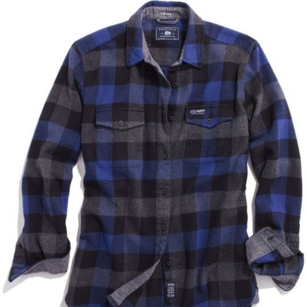 Madewell x Penfield Buffalo Plaid Flannel Shirt (Size S)